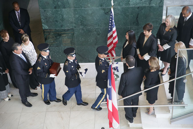 El Tribunal Supremo de Puerto Rico rindió homenaje a la memoria del ex Juez Presidente José A. Andréu García.