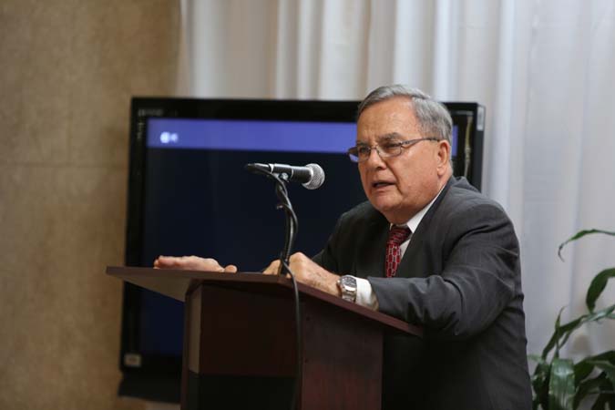Edwin Rivera Sánchez, quien fuera Director Ejecutivo del Centro Judicial, relató diversas anécdotas de sus años frente a la administración del Centro Judicial.