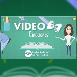 Imagen reducida del video sobre emociones con contenido en lenguaje de señas